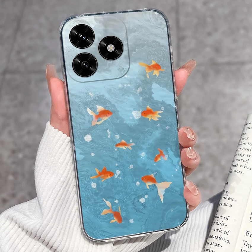 Cute Panda Puppy Soft Silicone TPU Clear Phone Case Back Cover