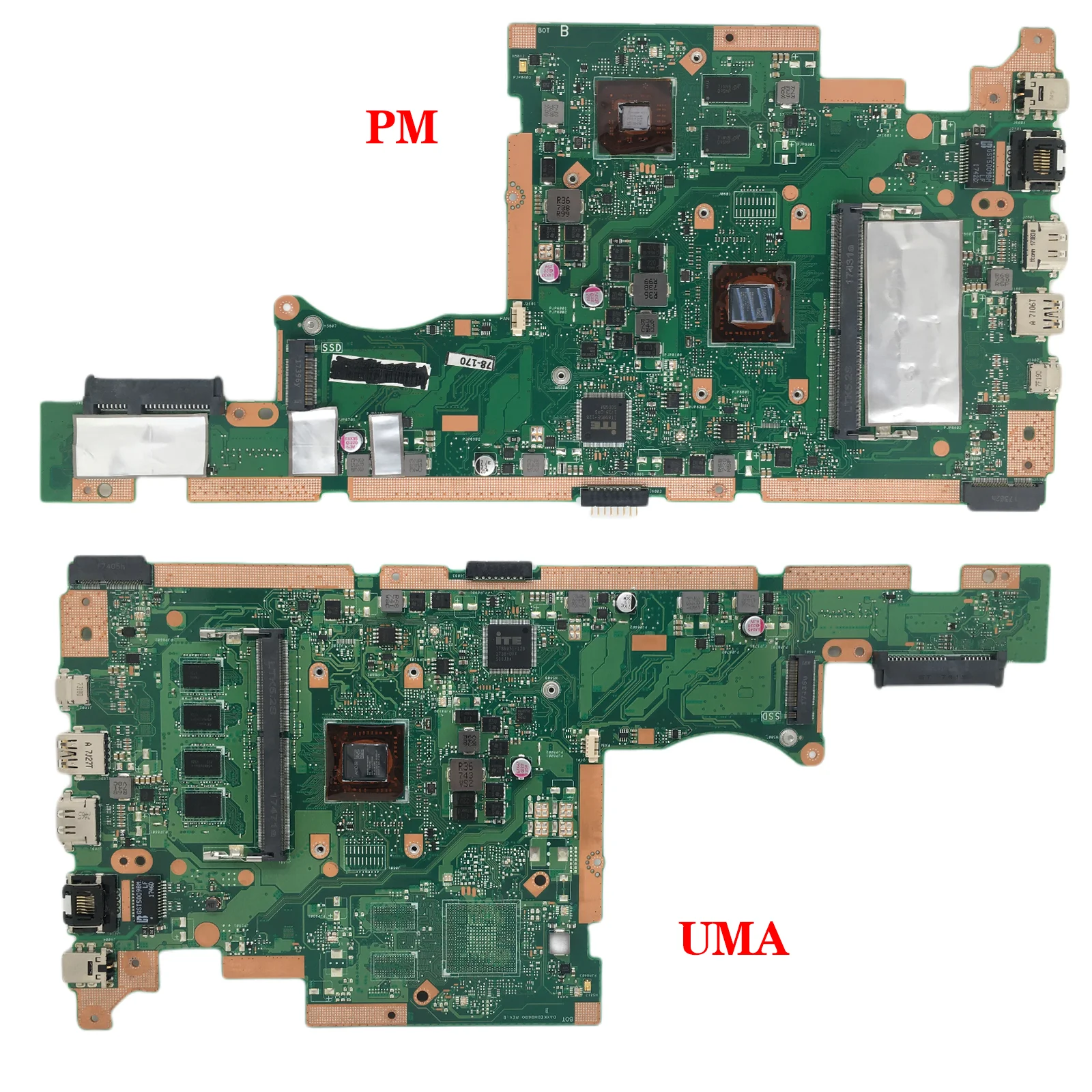 Kefu-placa-mãe Portátil para Asus Vivobook X505ba F505b K505b V505b S505b e2 a4 a6 a9 4gb 8gb de Ram Uma pm - Imagem 3