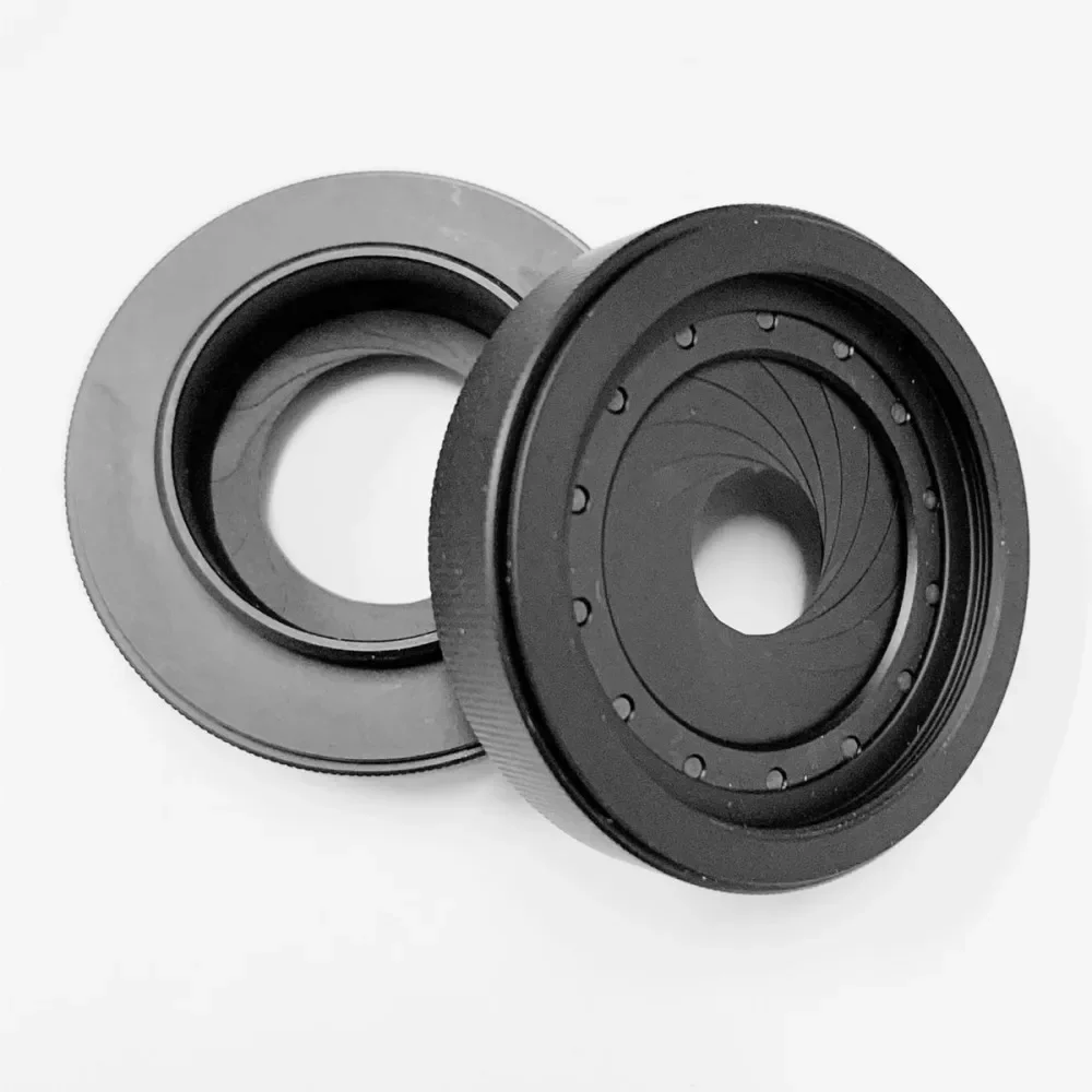 M30 to M37 PVS-14 PSV14 Night Vision Retrofit Module Iris Diaphragm 1.5-26mm Aperture Microscope Camera Lens Adapter Ring DIY