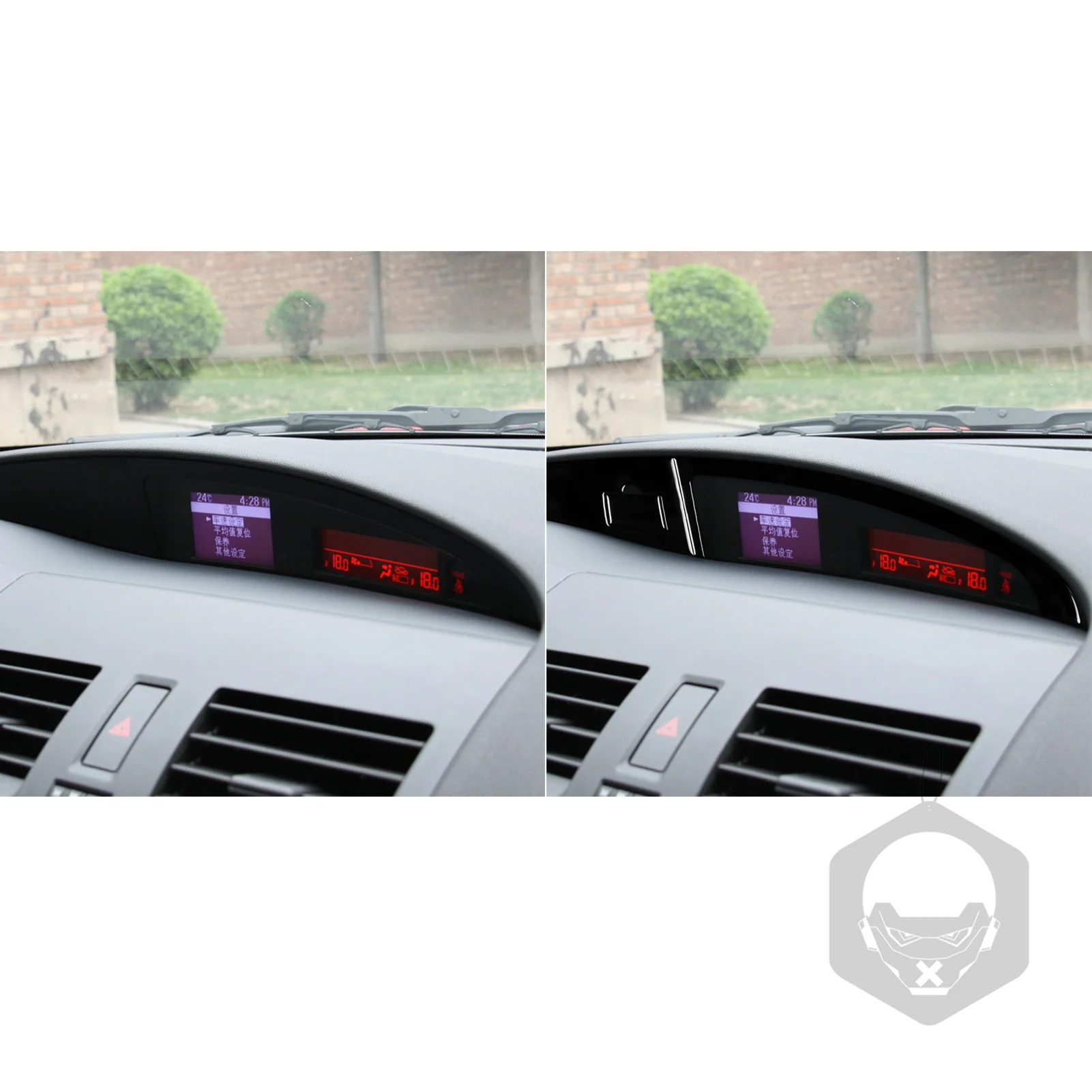 Per Mazda 3 Axela 2010 2011 2012 2013 Velocità 3 Accessori Auto Plastica Nero Interni Auto Cambio Aria Condizionata Trim Adesivo - Image 4