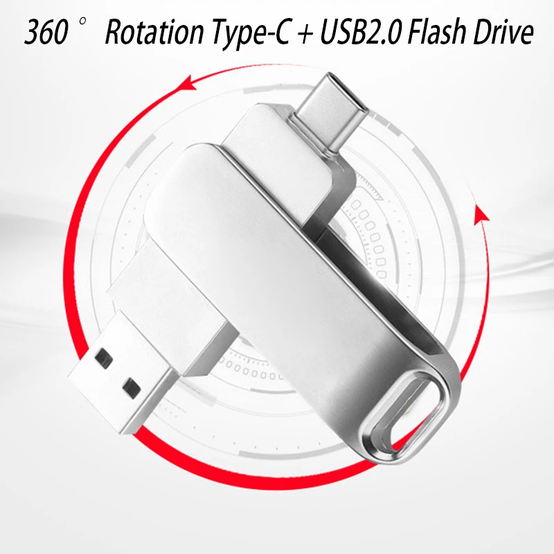 Flash Drive USB C Type C USB3.0 32GB 64GB 128GB 256GB For Huawei And Andriods SmartPhone
