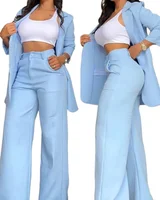 Sophie Notched Collar Blazer Pant Set 2