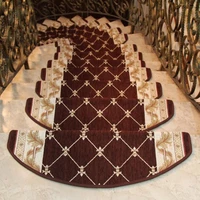 1Pieces/13 Pieces / Sets of Non-slip Stair Treads, Staircases, Rugs, Carpets on Steps, 24X74cm, Suitable for 25cm Wide Stairs 2