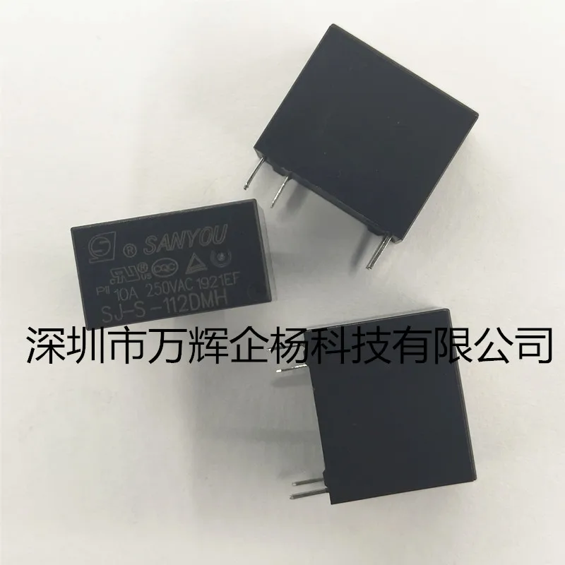 

SJ-S-105 112 124DMH 5V12V24V 10A250V 4-контактный нормально открытый Sanyou D stock 1 box