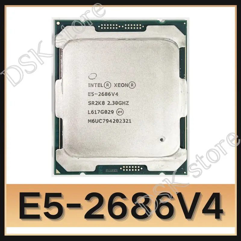 Intel Xeon E5 2686 V4 SR2K8 2.3GHz 18-Cores 45M LGA2011-3 E5 2686V4 ...