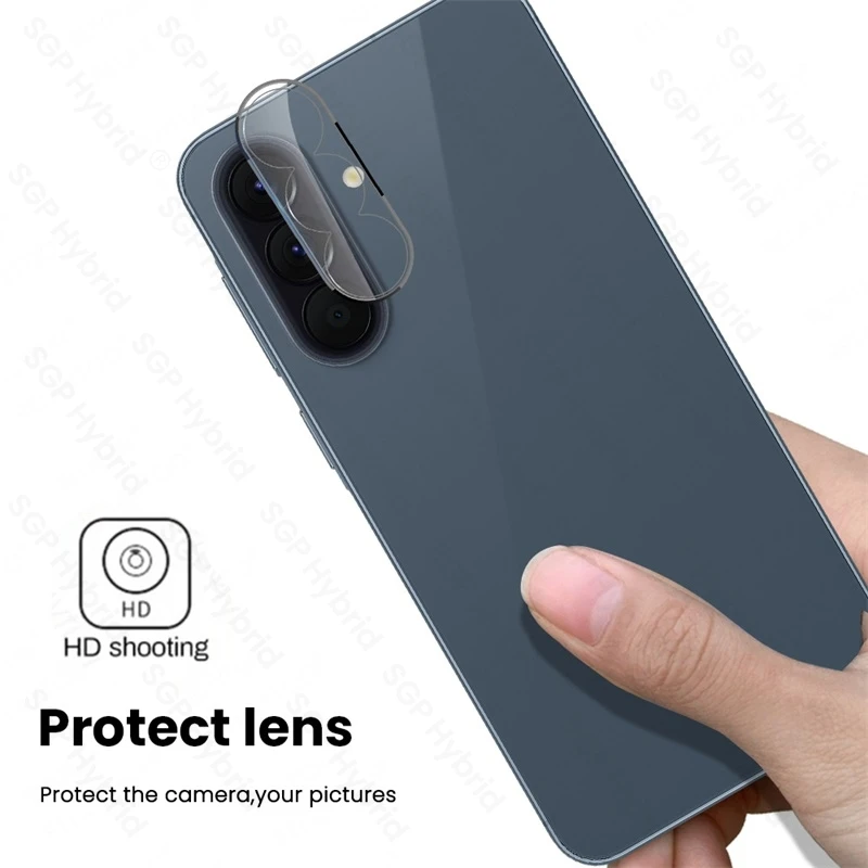 3-Pack 3D Curved Camera Glass Lens Protectors with 9H Clear Coating
