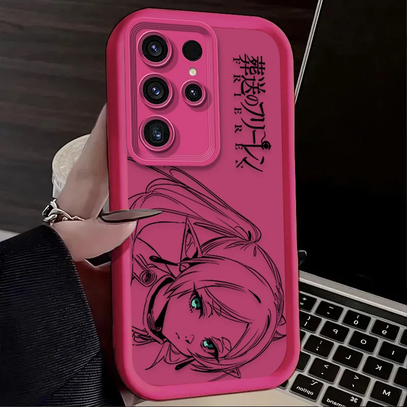 Anime Frieren Cute Girl Phone Case – Stylish Protective Cover