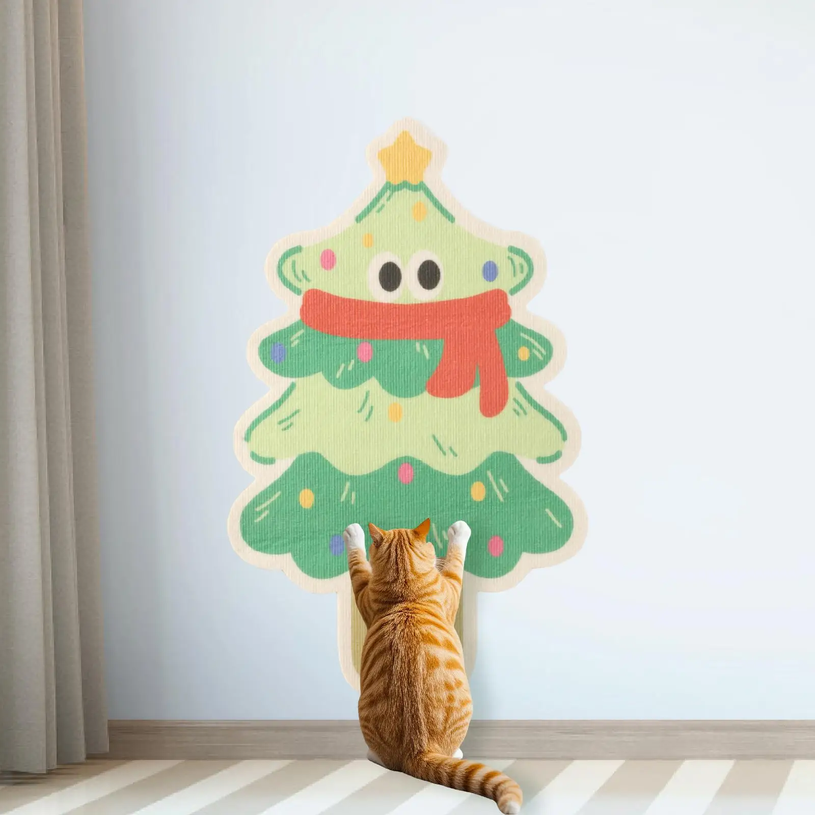 Cat Scratcher Mat Climber Christmas Tree Scratching Pad Climbing Rug for Playing Cat Scratcher Mat Climber Christmas Tree Scratching Pad Climbing Rug for Playing