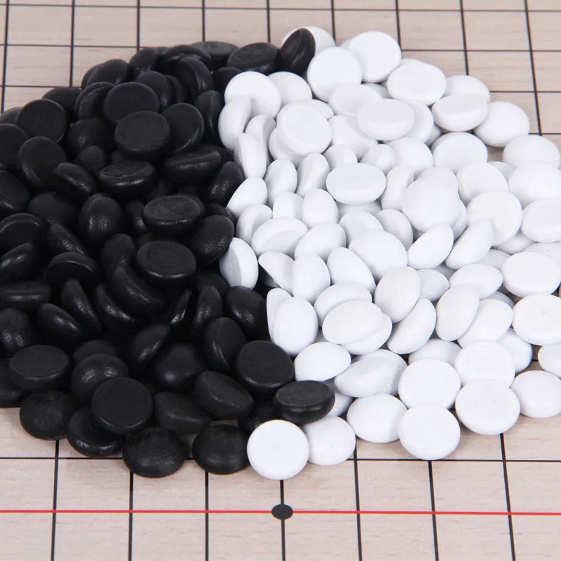 64 Black and White Chess Pieces Accessories Solid 13mm Go Pieces Bulk Five Without Chessboard