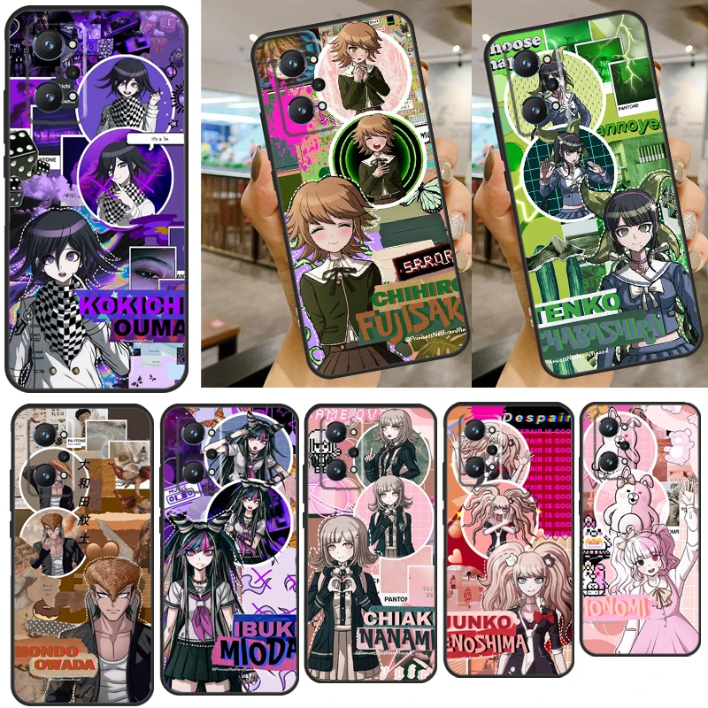 Аниме Чехол Danganronpa V3 для Realme 8i 8 Pro GT Neo 2 Master C3 C21 задняя крышка OnePlus 9 8T 9R Nord2 |