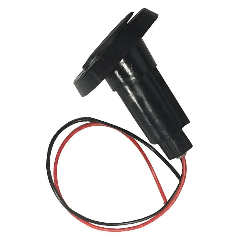 Universal Boat Stern Navigation Light Plug-in Base Socket 2-Prong Locking Collar Pole Light Mounting Base Round