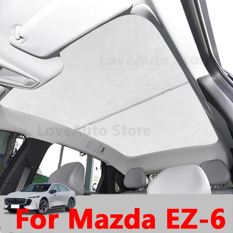 ForMazda6EEZ6EZ-6J90A20252026CarSunroofShadeCurtainHeatShieldCarRoofSunscreenPlateDecorationAccessories-AliExpress