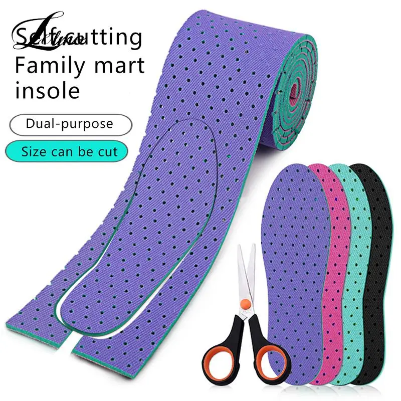 1 Roll Self-cut Insoles For Shoes Soft Comfortable Sport Shock ...