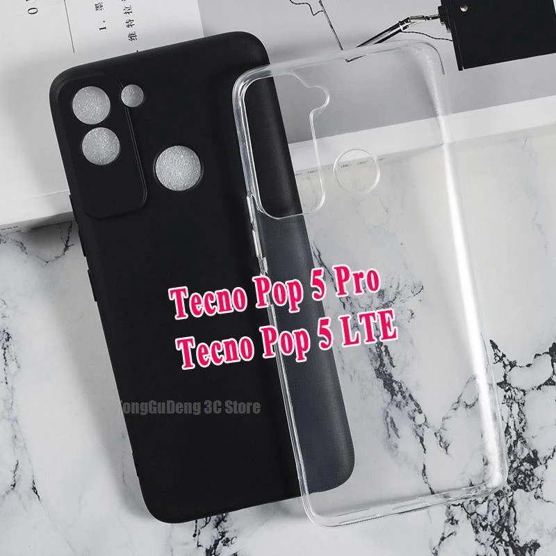 Camera Protection Case Cover | Case Tecno Pop Pro | Cover Phone Tecno Pop -  Transparent - Aliexpress