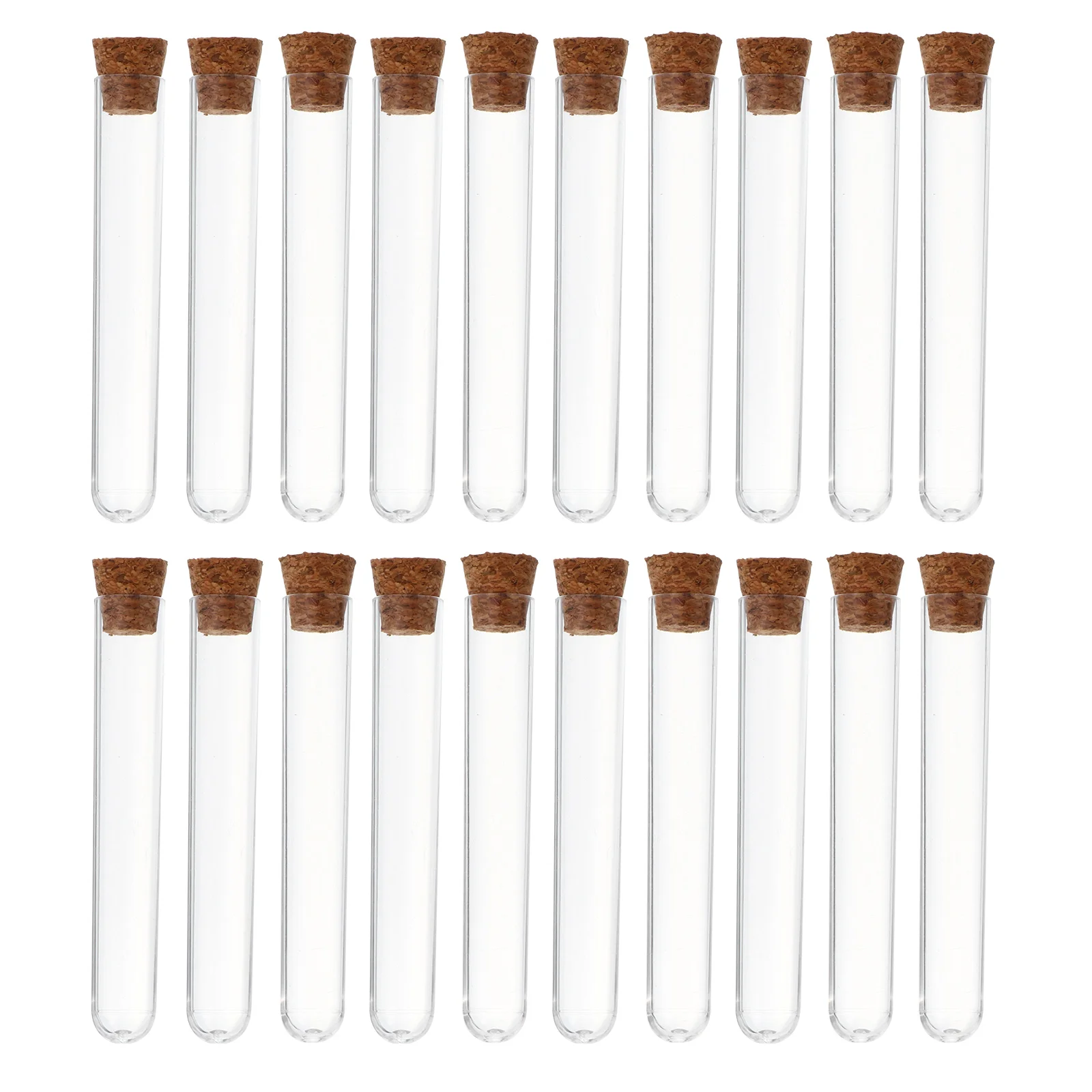 

40Pcs 10pcs Glass Test Tube Sample Test Tubes Clear Test Tubes Party Supplies For Science Party Gumball Candy Bath Salts with