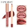 HANDAIYAN Lip Liner Lipgloss Set Matte Liquid Lipstick Long-Lasting Non-Stick Cup Not Fade Waterproof Nude Cosmetics 1