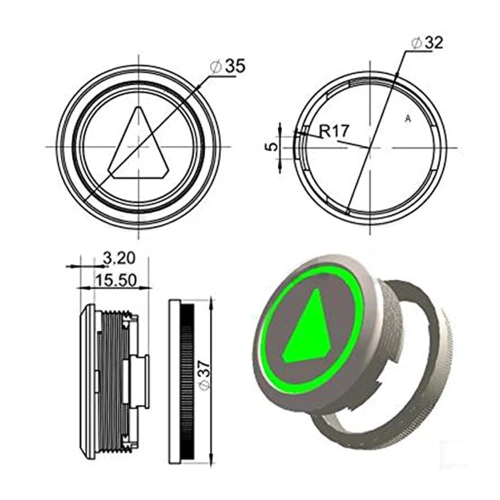 Рисунок 2 - Кнопка для лифта KONE