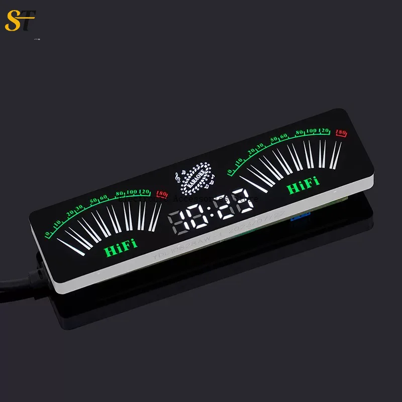 LED 오디오 스펙트럼 디스플레이, 음성 제어 음악 스펙트럼, 리듬 조명, 차량용 USB 5V