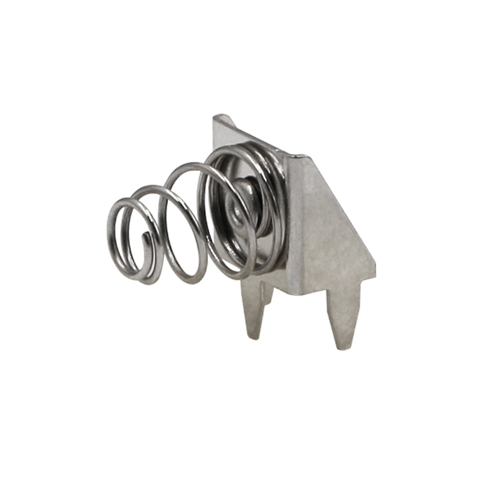 

Nickel Plated Brass AAA, N, A23 PCB Battery Contact THM AAA Battery Connector SbM-729