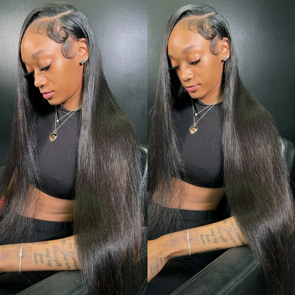 

13x4 HD Lace Frontal Wig 30 32 inch Straight Human Hair Wigs 13x6 Transparent Lace Front Wigs For Women Glueless Wig Brazilian