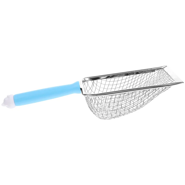 Premium Cat Litter Scoop Stainless Steel Reusable Pet Litter Shovel Strong Capacity for Efficient Cat Sand Sifting and Poop 2
