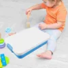 Sand Trays Sensory Bins Empty Sandbox Sand Tray for Toddlers Plastic Mold Table Sandbox Empty Outdoor Sandbox Plaything Box Toys 4