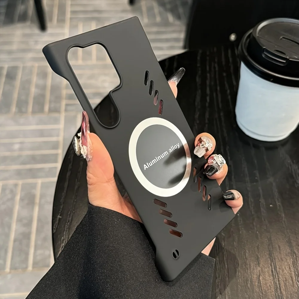 Premium Graphene Cooling Magnetic Phone Case with Frameless Design