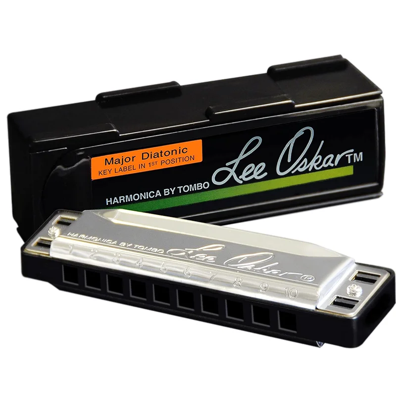 Tombo Lee Oskar Major Diatonic Harmonica 1910 10 Holes 20 Tone Mouth Organ Armonica Professional Instrumento Musical Instrument Diatonic Harmonica Mouth Harp