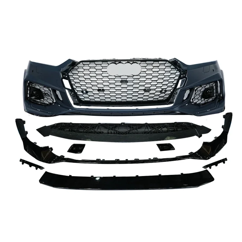 

A5 Or S5 B9 Front Bumper With Grill For Facelift RS5 Style Body Kits Bumper For A5 S5 B9 2017 2018 2019