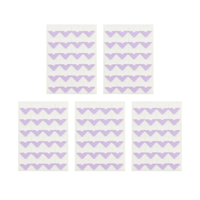 Pack of 5 Self Adhesive Corner Paper Stickers for Pictures Photos Album corner stickers