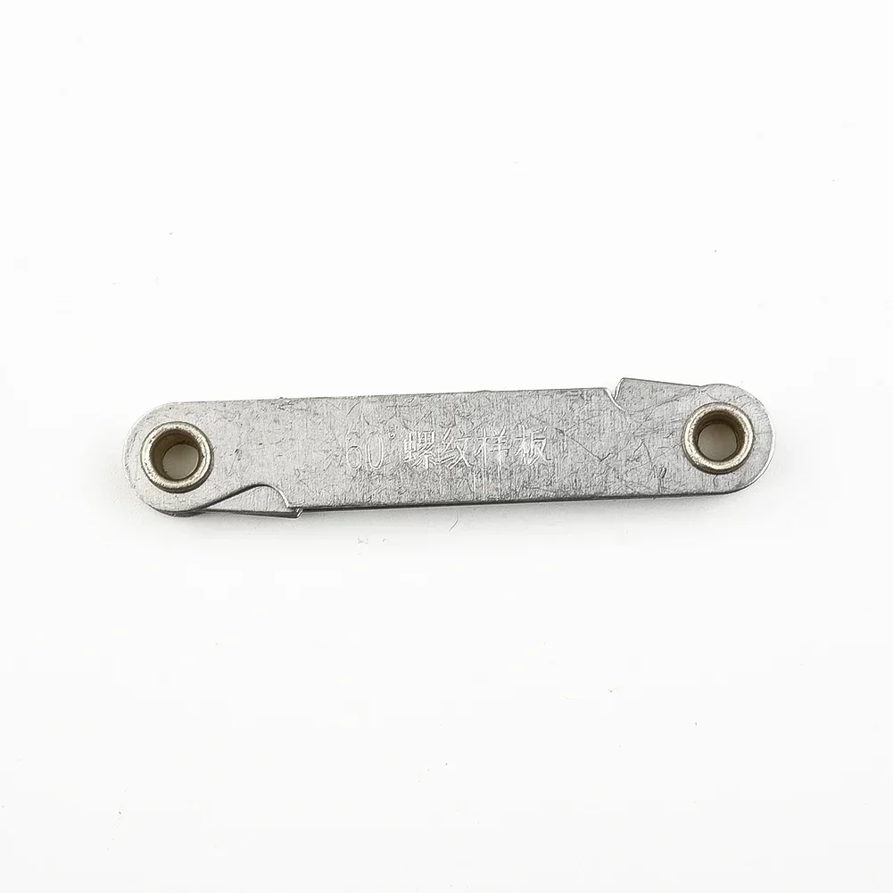 Thread Pitch Cutting Gauge Tool Set 55 And 60&deg; Inch And Metric Quenching Processing, Strong Hardness, Head With A Magnetic Tool