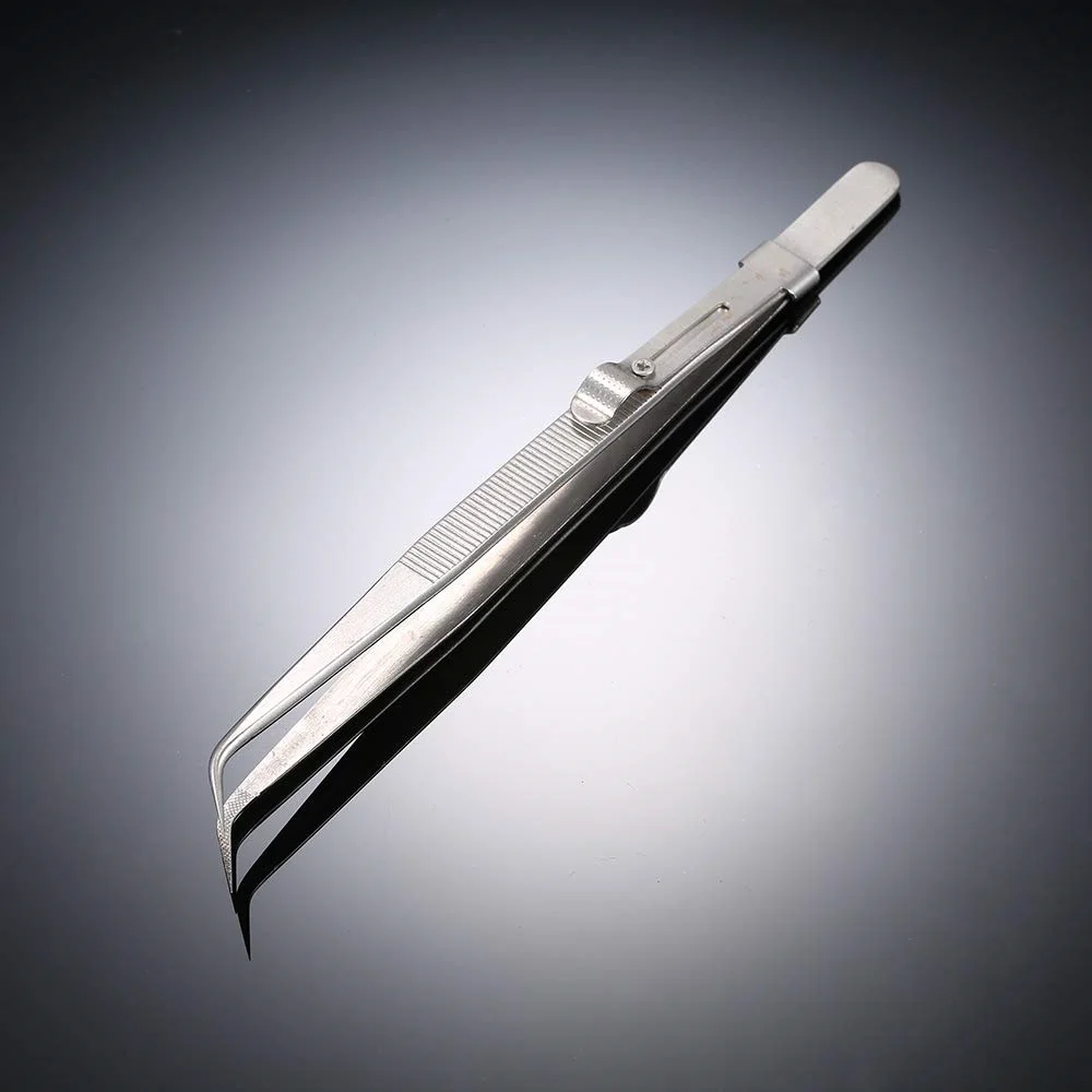 Precision Tweezers Multnctional 304 Stainless Steel Tweezers Practical Gem Identification Tweezer Tool