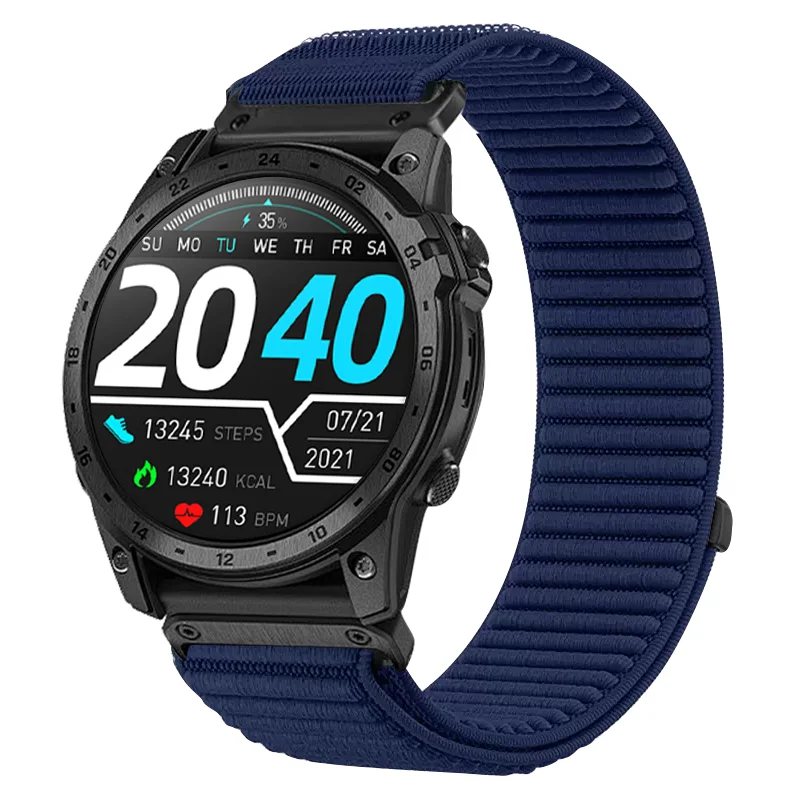 Nylon Quick Release Hook & Loop Watch Band Strap