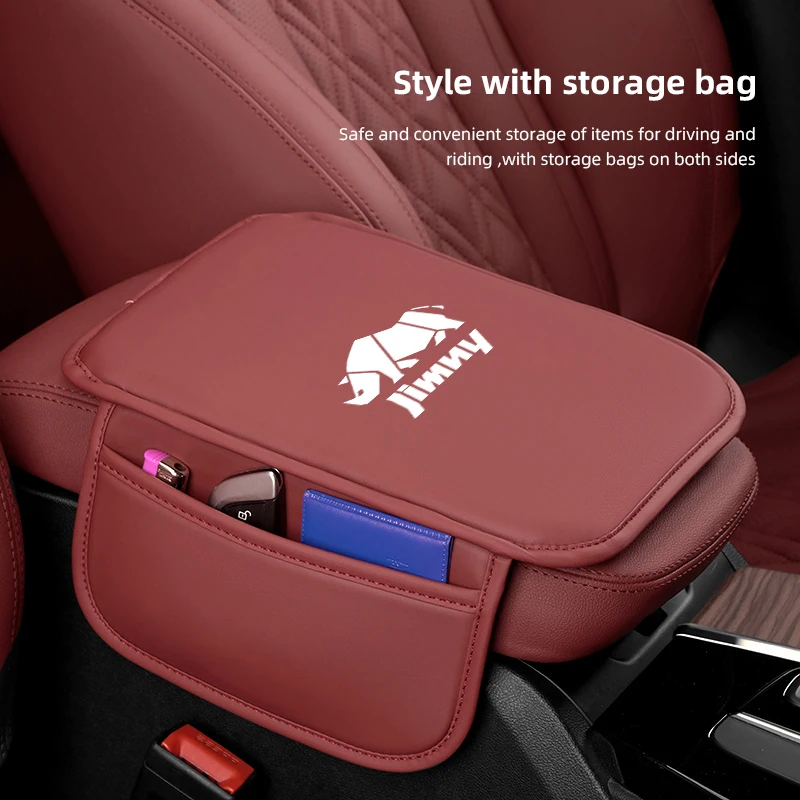 Car Center Console Bracciolo Box Protector Pad Storage Box Cover Pad Per Jimny Suzuki Swift Samurai Vitara Sx4 Alto Kaiser Innis