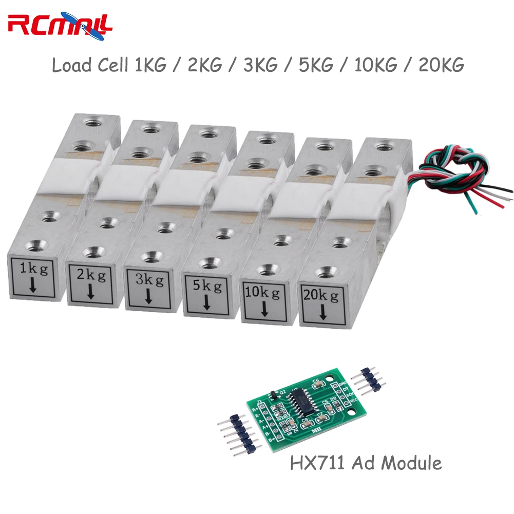 RCmall-YZC-133-Portable-Weight-Sensor-1KG-2KG-3KG-5KG-10KG-20KG-Load ...