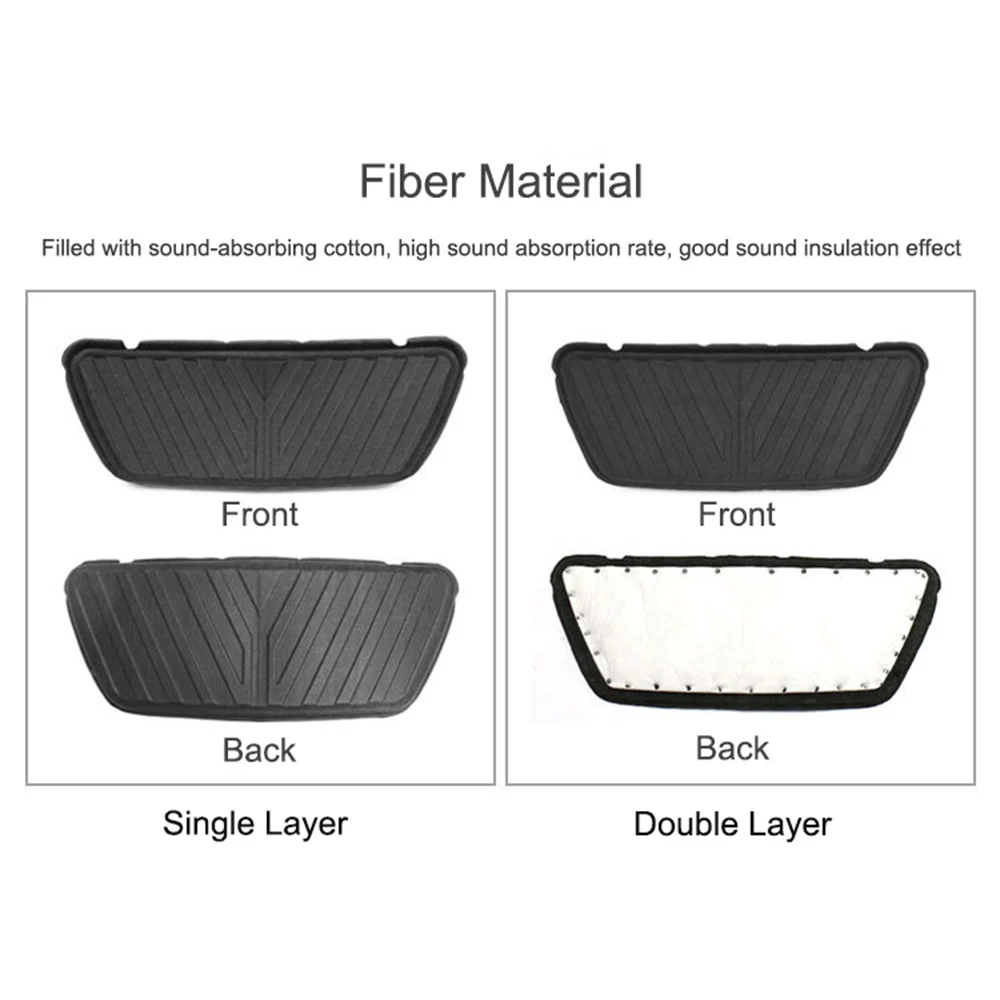 Tesla Model 3/Y Front Trunk Lid Sound Insulation Cotton Interior Hood Dustproof and Soundproof Modification Accessories