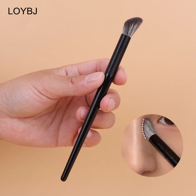 LOYBJ 1pcs Nose Shadow Brush Angled Contour Makeup Brushes 1