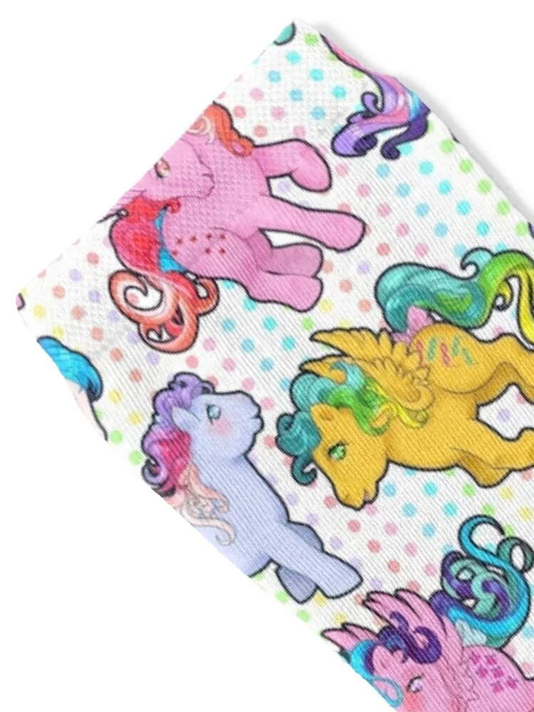 Twinkle Eye G1 ponies Socks gifts hiphop bright garter Stockings man Socks Female Men's