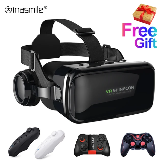 3D VR Glasses Virtual Reality Headset Smart Helmet for Smart Mobile Phone 1