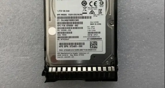 For 872737 001 876938 002 ST1200MM0009 1 2T 2 5 12G SAS hard drive