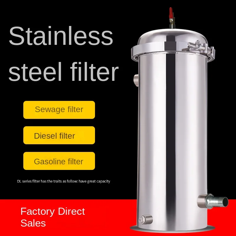 

304 Stainless Steel Bag Filter Oil Filter Large Filter White Cloth Bag