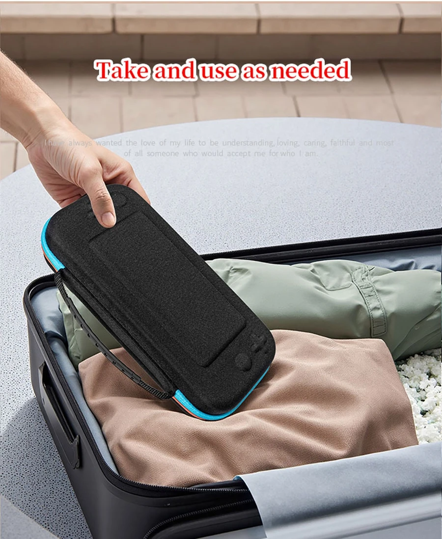 Hard EVA Gaming Handheld Storage Bag for Nintendo Switch 2 Games Console Protect Box Switch OLED Portable Travel Carrying Case