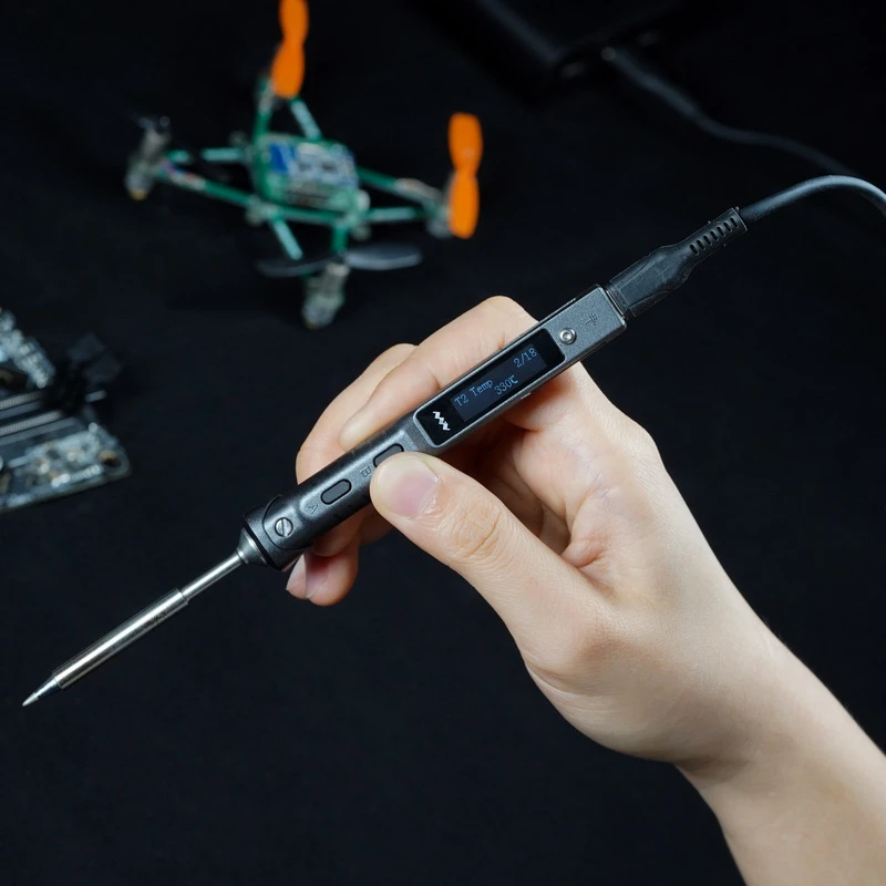 Soldering Iron TS 101 Original Mini USB Electric Adjustable Temperature