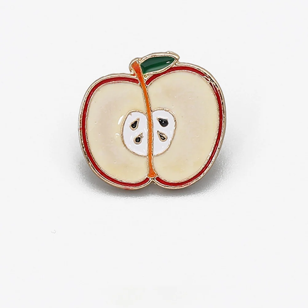 

7pcs Decorative Clothing Badges Decorative Fruits Shape Pins Cartoon Brooches for Women