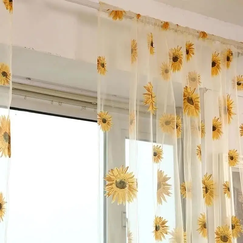 GIRASOLE HOME Par De Cortinas Itaca Filtrantes De Lino Sintético Con 2 Paneles Con Bolsillo Y Trabillas Ocultas (crema, 70 X 240 Cm
