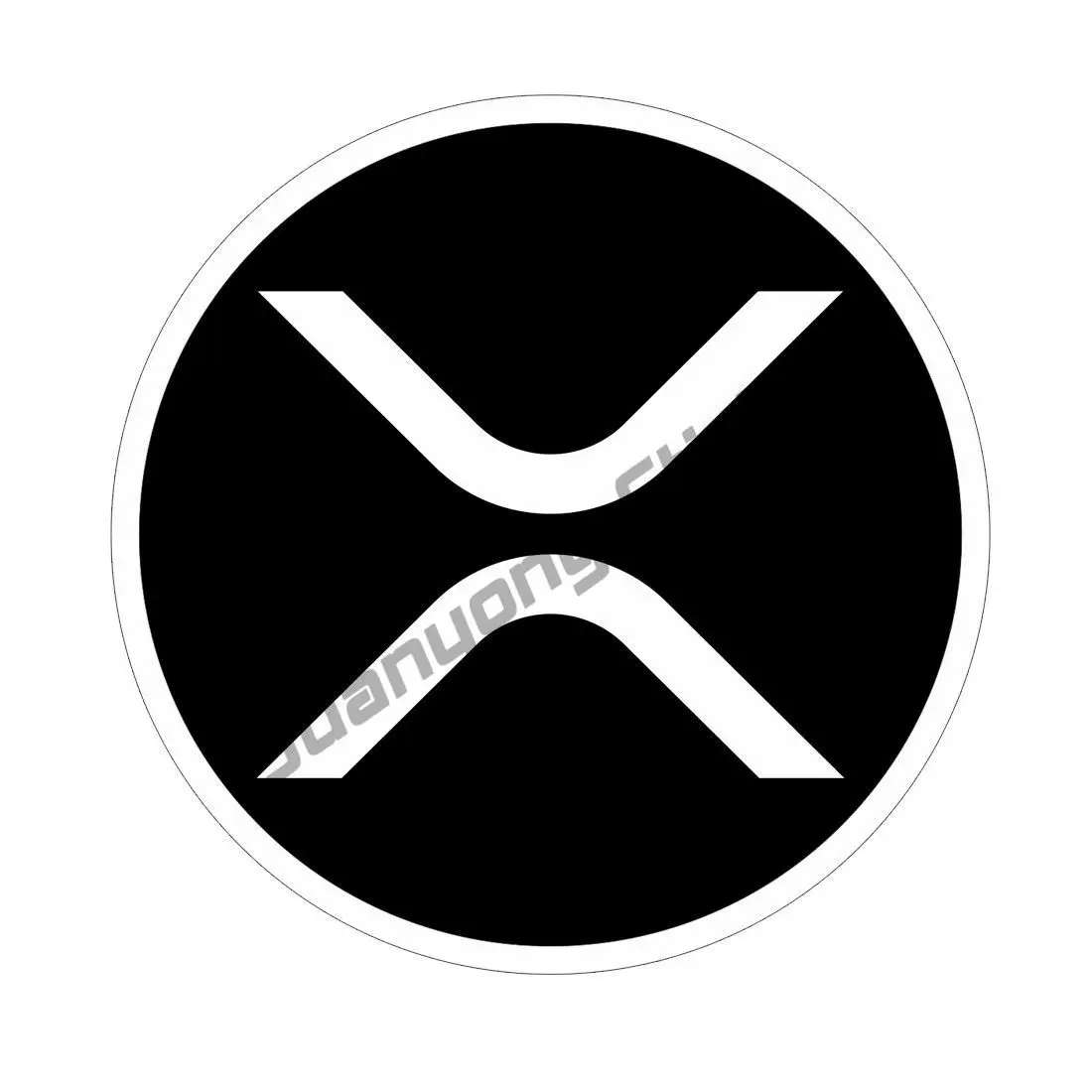 Crypto XRP Sticker Car Truck Window Vinyl Decal USDT Cryptocurrency