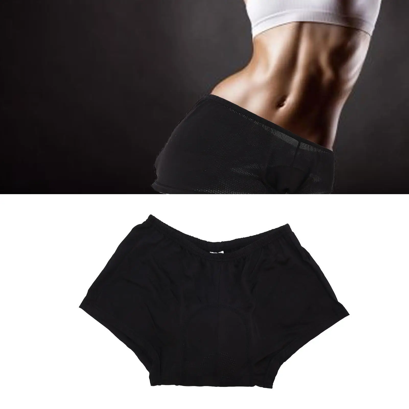 Men's Breathable Padded Cycling Shorts Lightweight Mesh for training Underwear for indoor exercise and Comfort