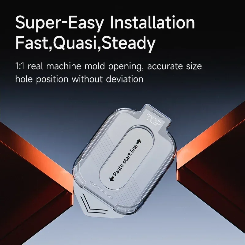 5팩 Apple Watch Ultra 2 49mm 스마트 액세서리 iwatch 49mm용 고화질 9H 강화 유리 Smartwatch 화면 보호기