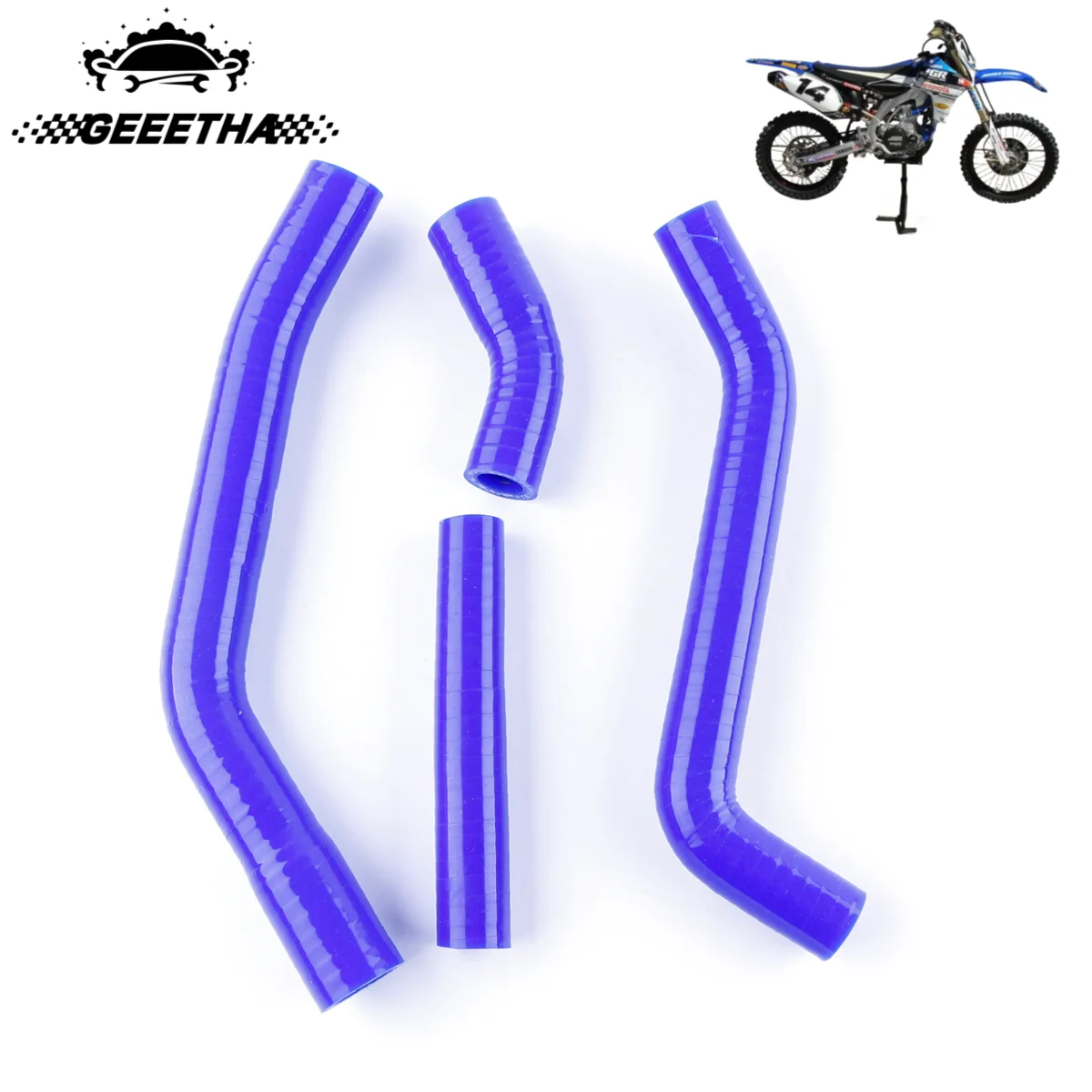 

Силиконовый шланг охлаждающей жидкости для мотоцикла 2010-2017 Yamaha YZ450F YZF450 YZ 450F
