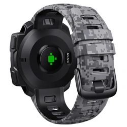 Esports Style Silicone Watchband Replacement Strap for Instinct Esports (Digital Camouflage)